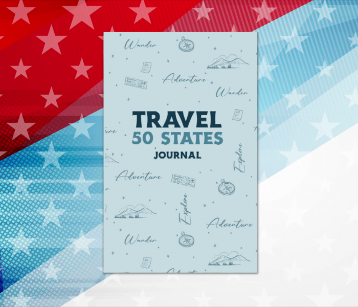 Travel 50 States Journal (Coil Bound)