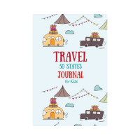 Travel 50 States Journal for Kids (Coil Bound)