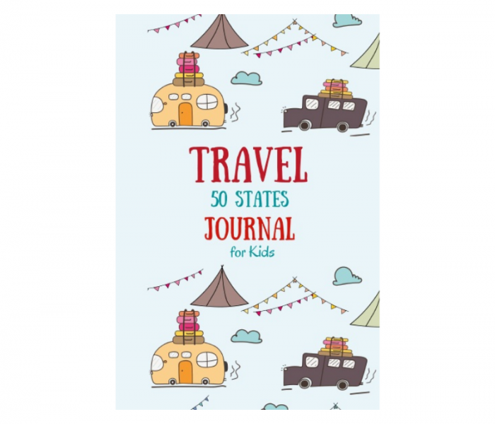 Travel 50 States Journal for Kids (Coil Bound)