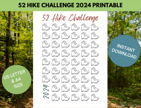52 Hike Challenge Printable