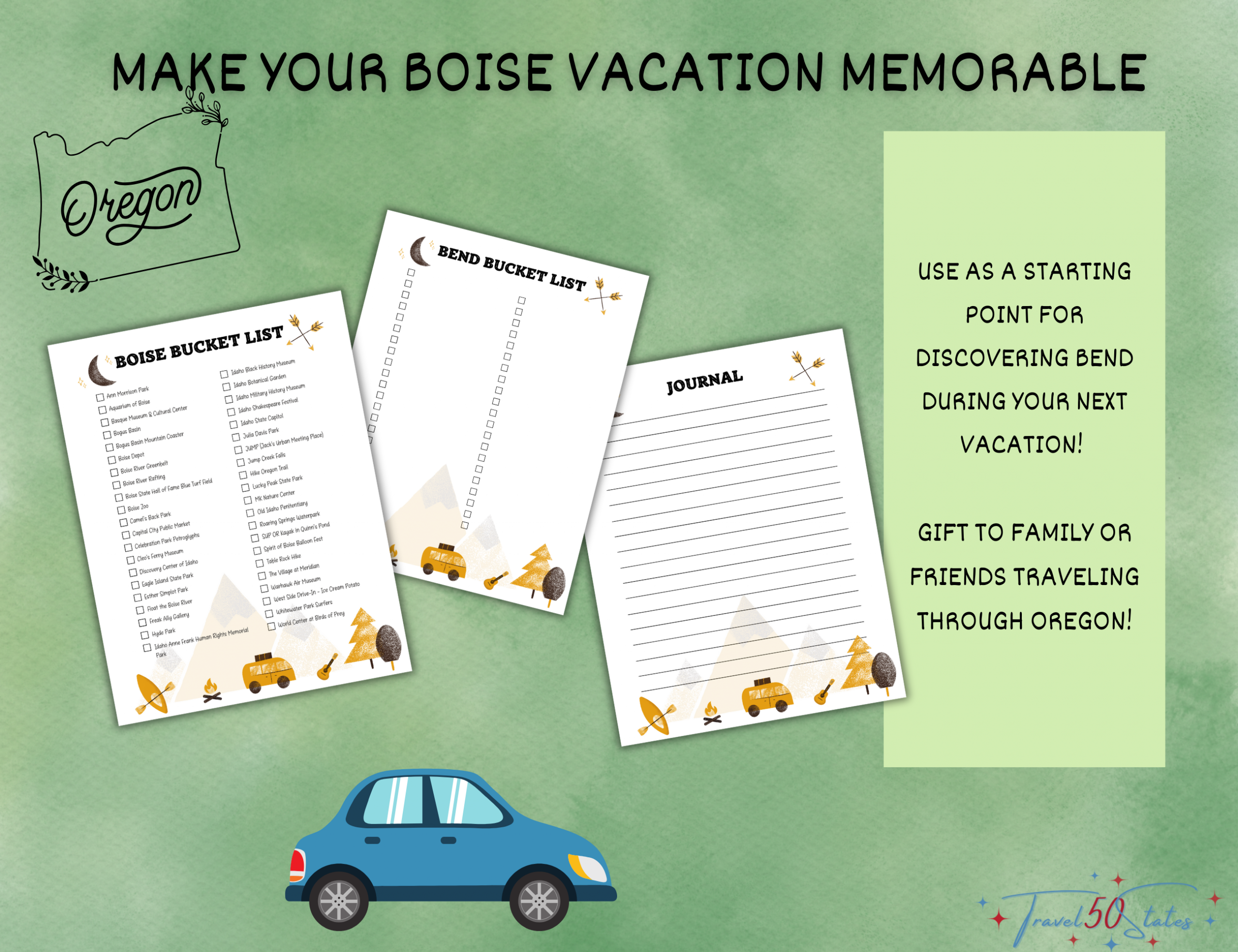 Bend Bucket List Printable - Image 5