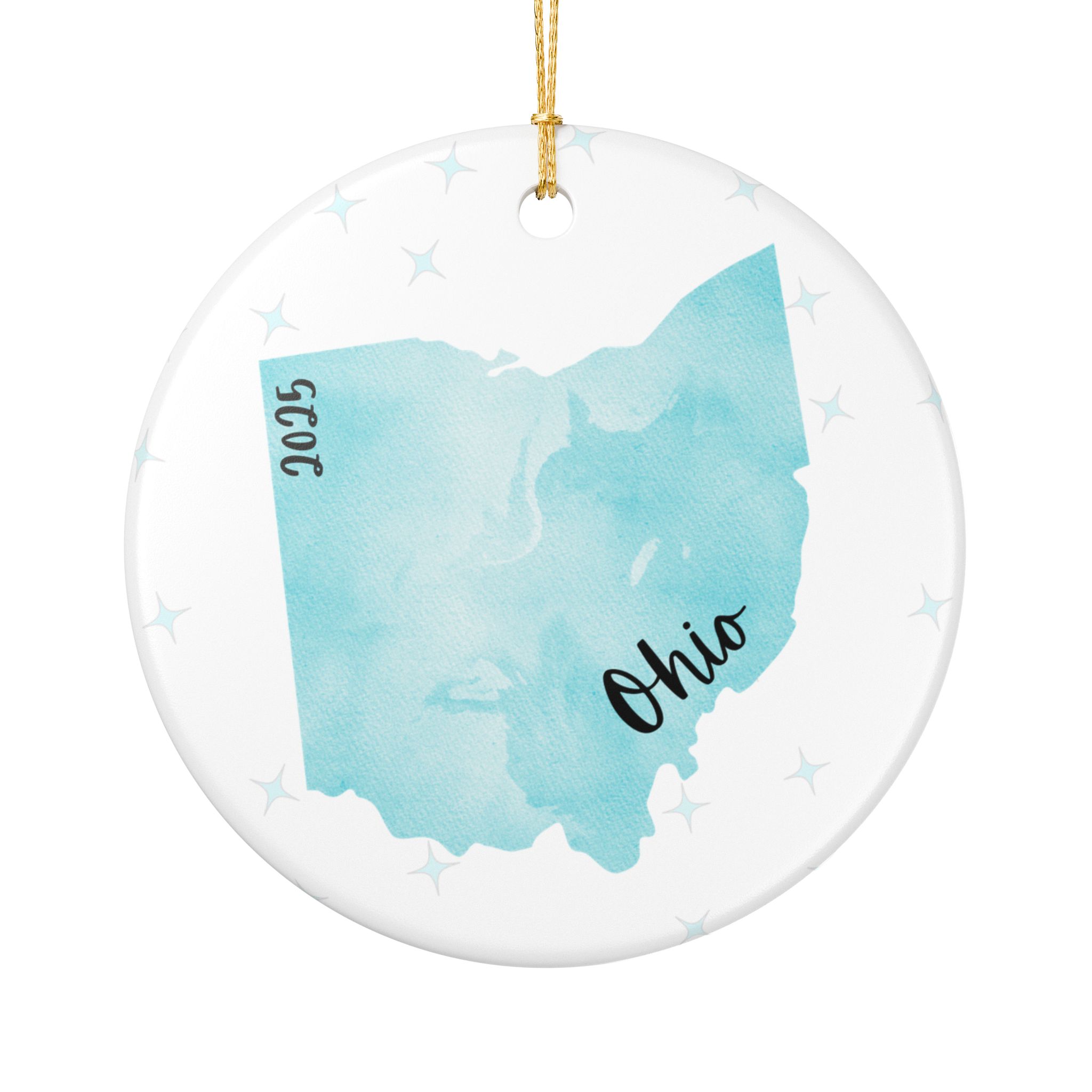 Ohio Ornament Christmas 2025 - Image 2