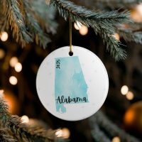 Alabama Ornament Christmas 2025