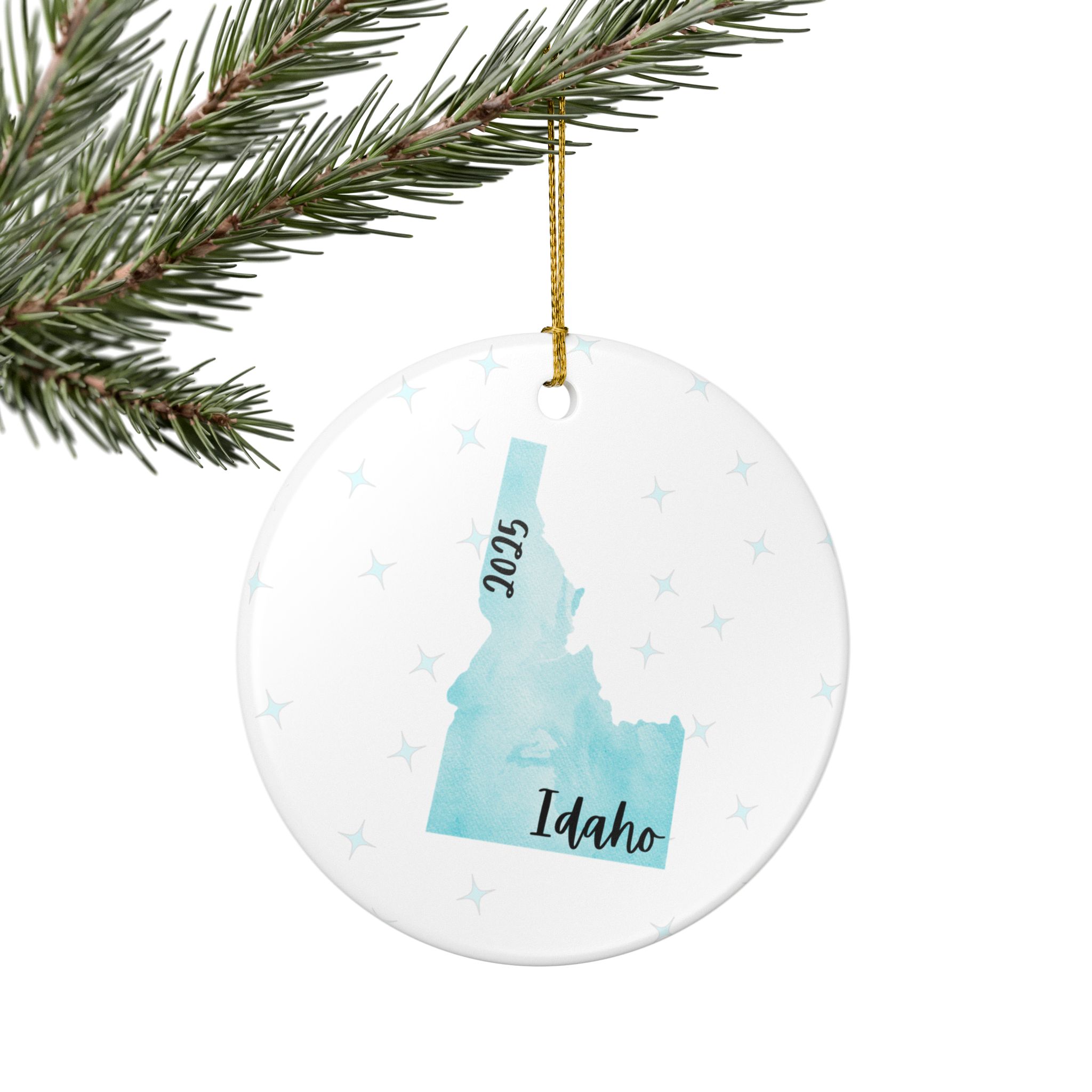 Idaho Ornament Christmas 2025, State Ornament - Image 3