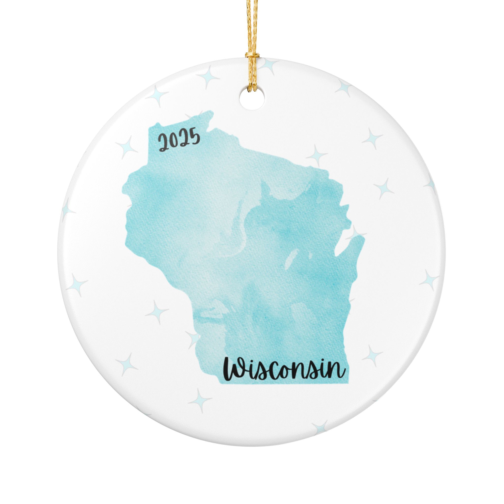 Wisconsin Ornament Christmas 2025 - Image 2