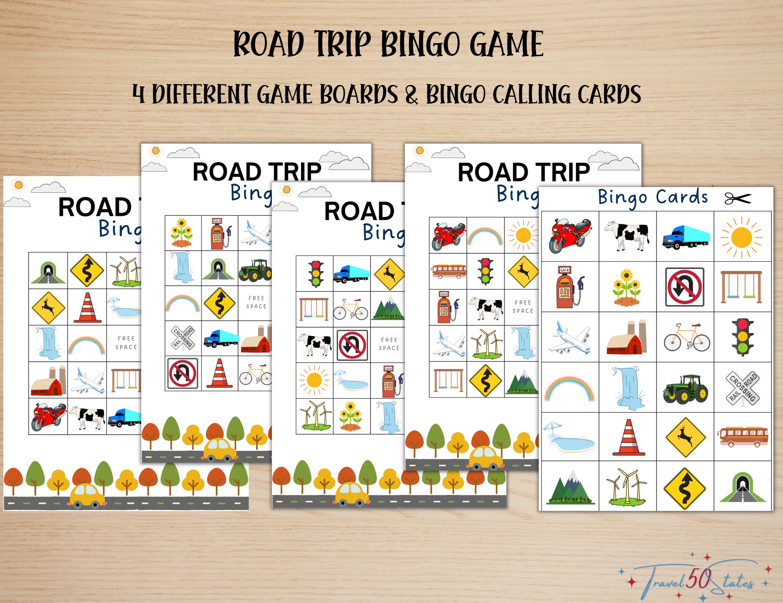 Road Trip Games and Activities Printable Bundle - Image 2