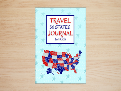 travel 50 states journal for kids