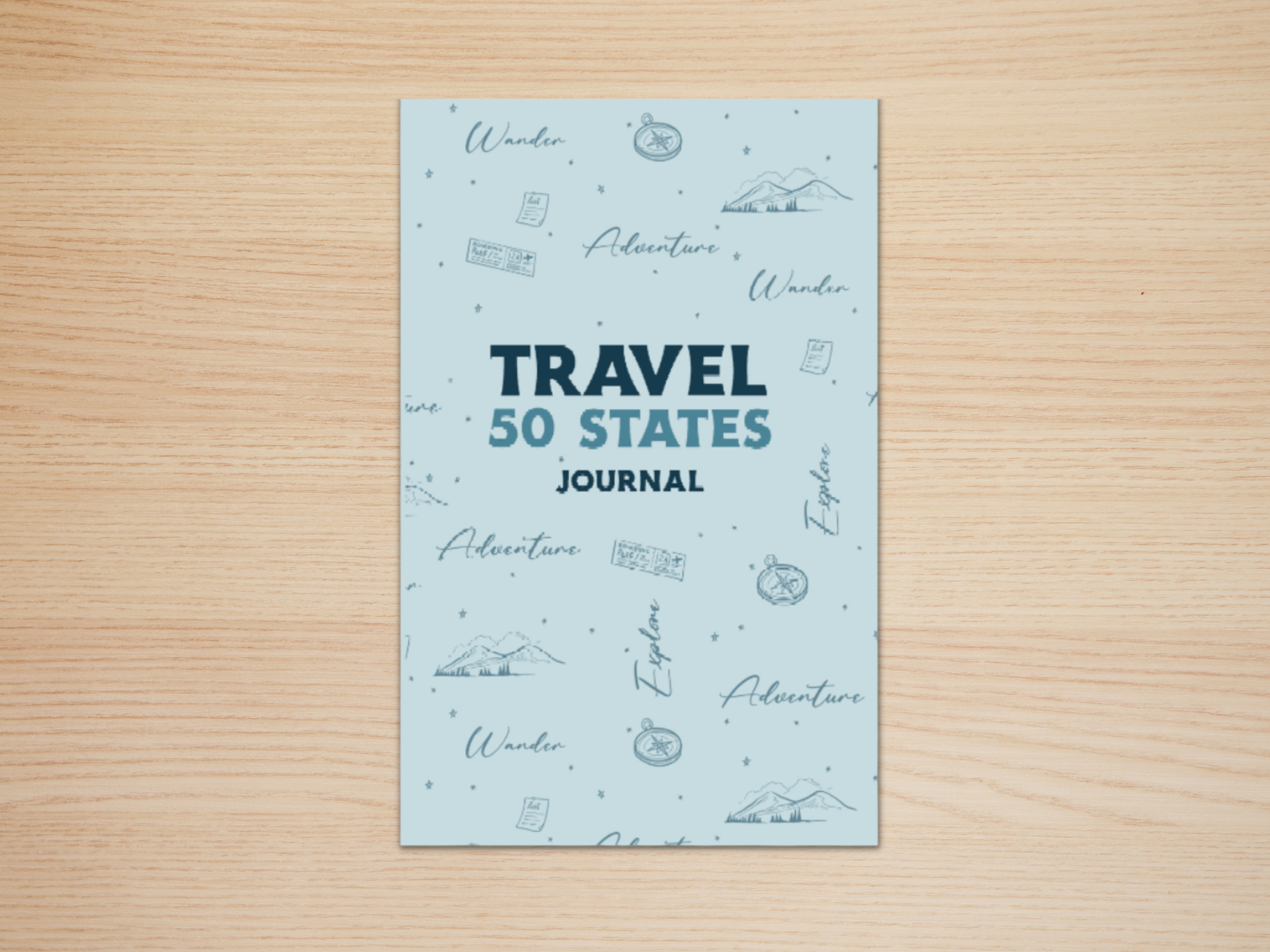 Travel 50 States Journal (Paperback)