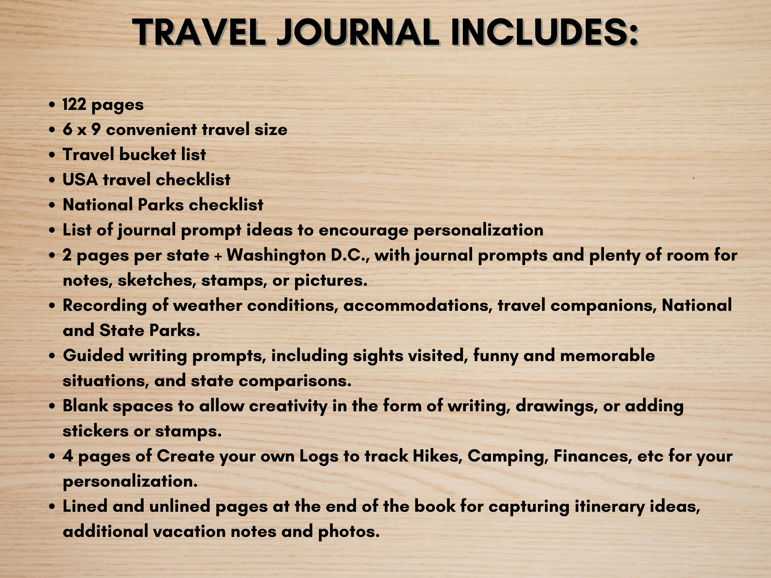 Travel 50 States Journal (Paperback) - Image 4